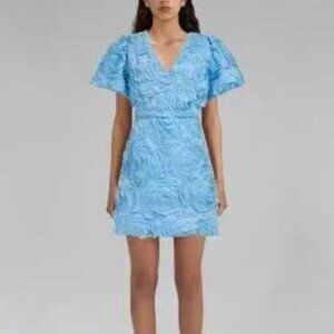 Zimmerman mocha midi dress